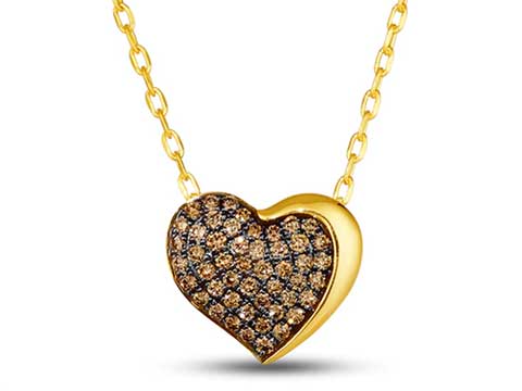 Godiva x Le Vian Diamanten Hart Ketting